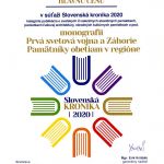 ocenenie_kronika_Slovenska_2020_Prva_svetova_vojna_Pamatniky