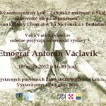 Etnograf Vaclavik pozvanka web