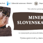 Minerály Slovenska  a Čiech pozvánka