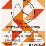 Jozef Zamboj – Stretnutie v čase, 6.5.2016, pozvánka