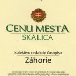 Cena mesta Skalica pre Záhorie, 2011