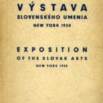 Katalóg k výstave slovenského umenia v New Yorku v roku 1938