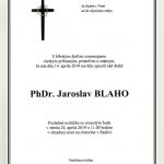 Parte – PhDr. Jaroslav Blaho
