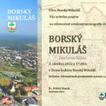 Pozvánka monografia Borský Mikuláš 3.10.2022