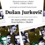 Dušan Jurkovič – výstava žiackych prác ZUŠ, 30.3.2023 – pozvánka