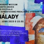 Komentovaná prehliadka výstavy Rasťa Andrisa Nálady, 22.6.2023